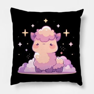 Cute Kawaii Fluffy Lovable Baby Llama Pillow