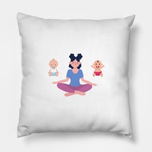 Cool Mom Floating Babies Pillow