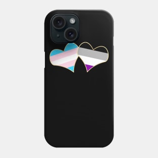 Gender and Sexuality (Asexual) Phone Case