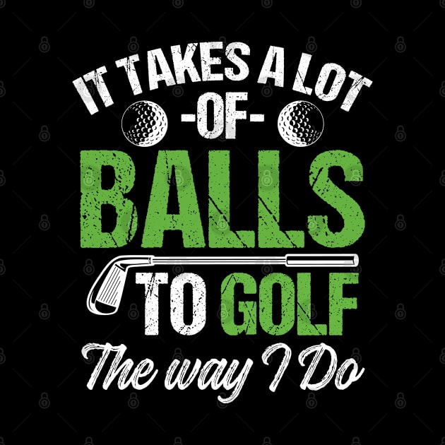 Funny Golf Tshirt Funny Golfing Gift for Bad Golfer by InnerMagic