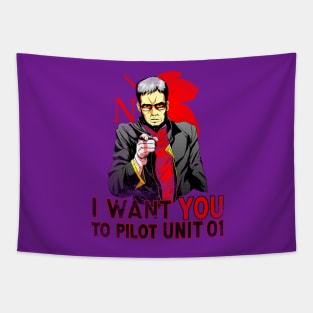 I want you to pilot unit 01 Tapestry