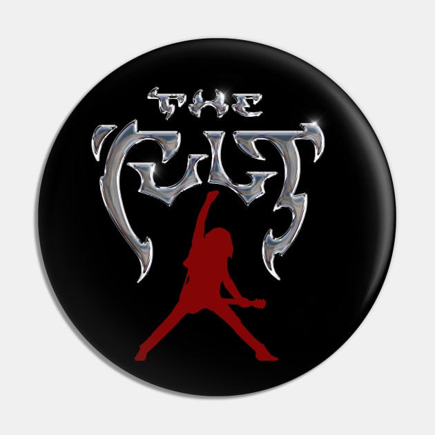 The Cult Vintage Chromed Pin by Moderate Rock