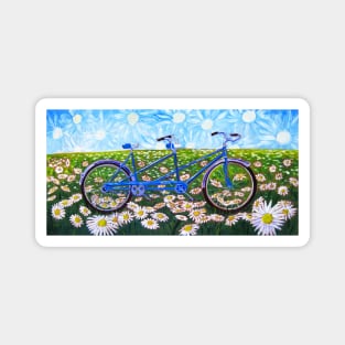 Bicycle Built for Two Magnet