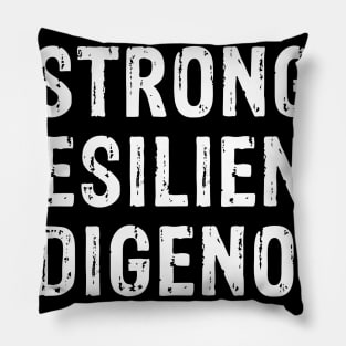 Strong Resilient Indigenous Pillow