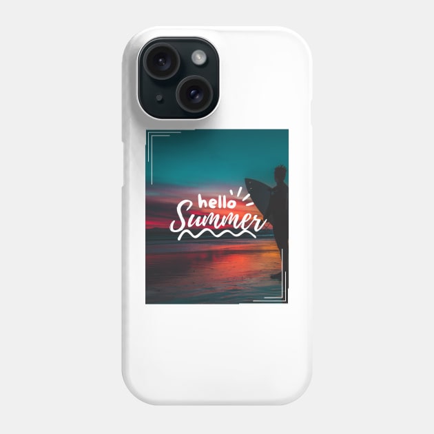 Hello Summer Phone Case by CreativeTees23