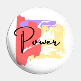 Colorful Power Pin