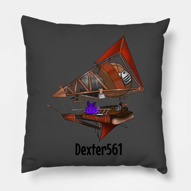 Dexter561 Merch - Guns of Icarus Pillow by Dexter561