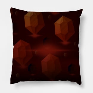 Red glow Pillow