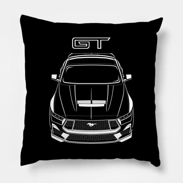 Mustang GT 2024 Pillow by V8social