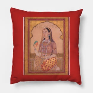 Feminine and Friendly Indian Princess Pillow