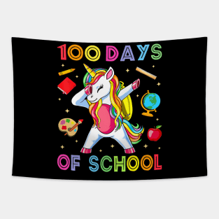 100 Days of School 100th Day of School Kids Boys Girls Tapestry