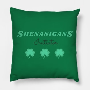 sheanigans squad - st patrick day Pillow