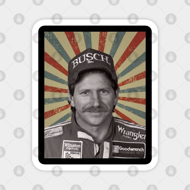 Dale Earnhardt Magnet by LivingCapital 