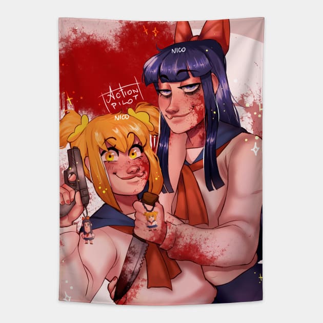 Be Gay Do Crimes Tapestry by actionpilot