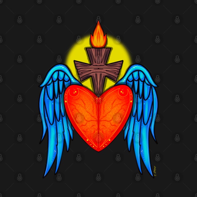 Sacred heart by Chillateez 