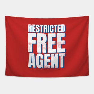 Restricted Free Agent Tapestry