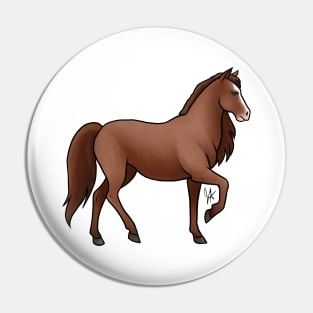 Horse - Paso Fino - Chestnut Red Pin