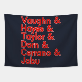 Major League Movie Team Names Tapestry