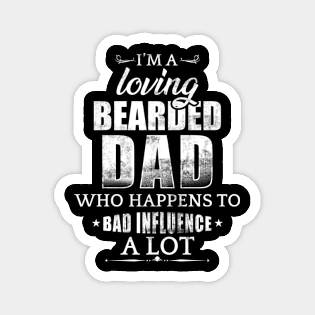 Loving Bearded Dad Magnet by CreativeSalek