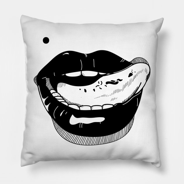 Mouth Pillow by coclodesign