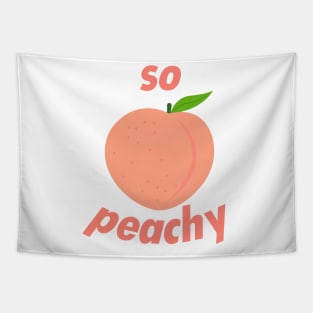 So Peachy Tapestry