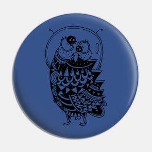 Owl Astronaut 2 Pin