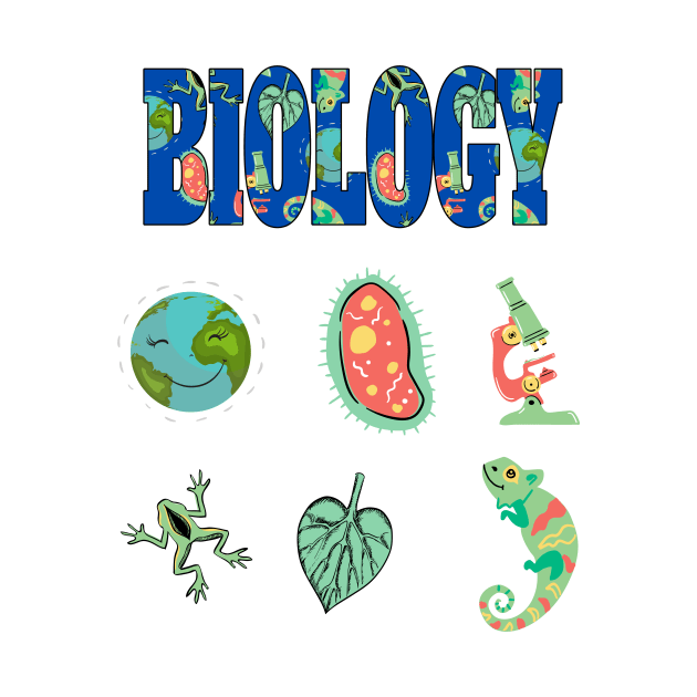 Biology Stickers by KathyNoNoise