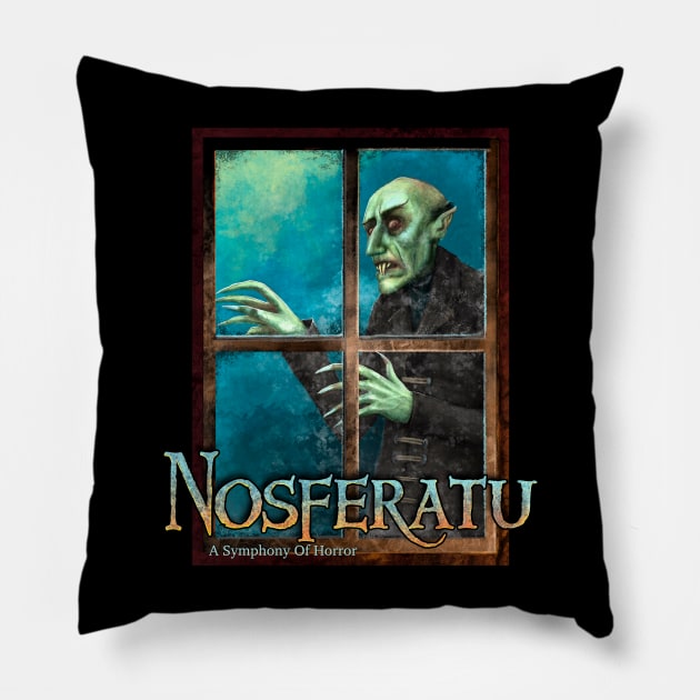 Nosferatu Pillow by Rosado