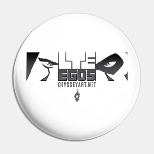 Alter-Egos Series Logo (Light) Pin