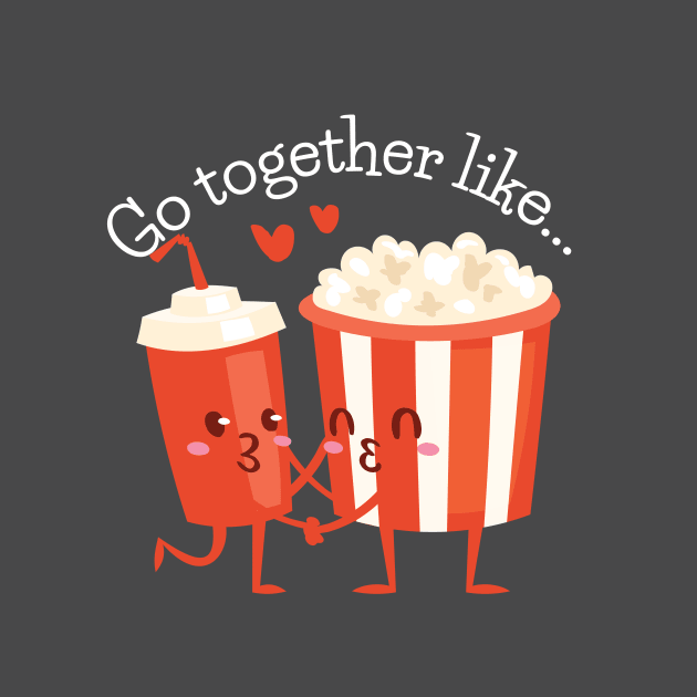 Go together like... Popcorn and Soda by satansbrand