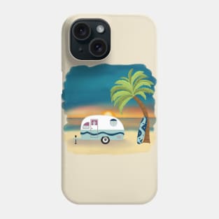 Beach caravan fun Phone Case