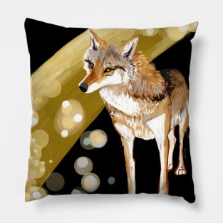 Mongolian Wolf #1 Pillow