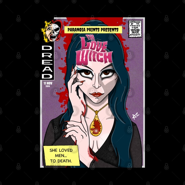 THE LOVE WITCH Purple Cover by Paranoia Prints