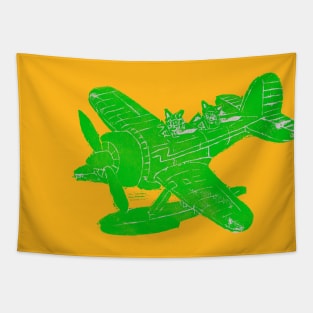 Little Floatplane, Green Tapestry