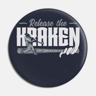Gary Sanchez Release The Kraken Pin