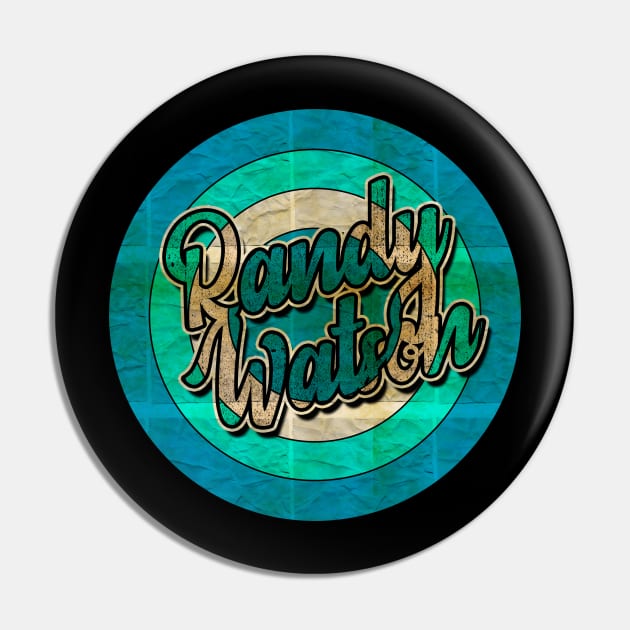 Retro Vintage Randy Watson Pin by Electric Tone