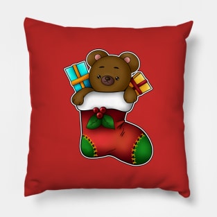 teddy Xmas Pillow