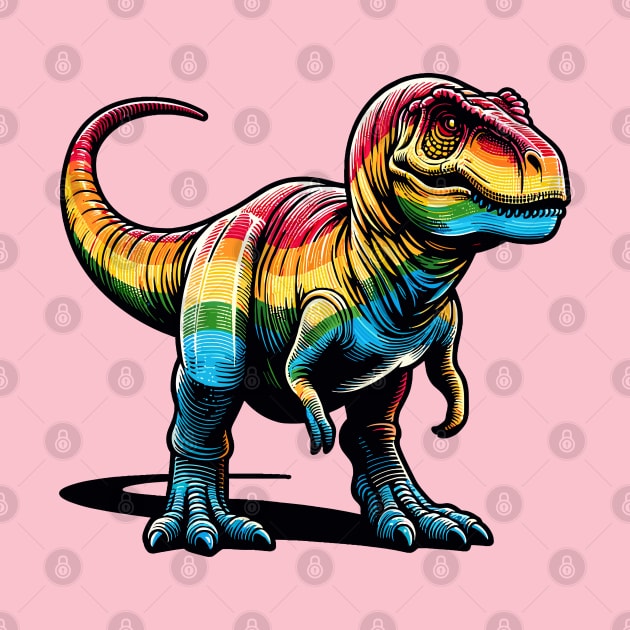 Dino rainbow by Art_Boys