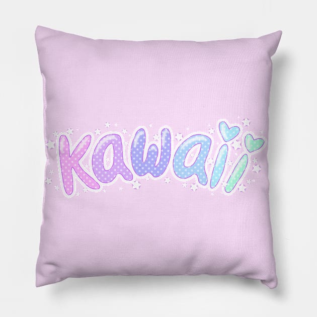 Kawaii Pillow by Cyleki