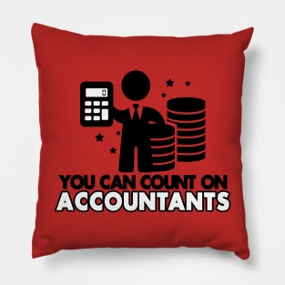 You can count on Accountants Pillow