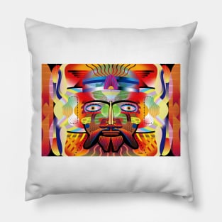 Viking Robot Insect Creature Pillow