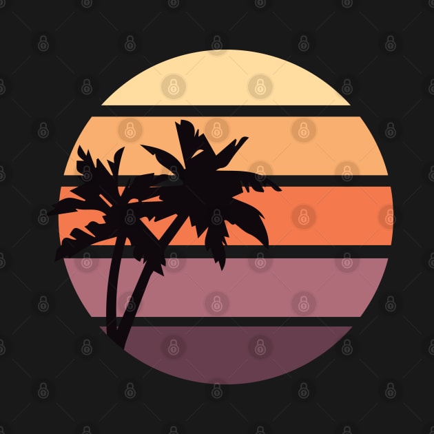 Minimalist Summer Sunset by CloudWalkerDesigns