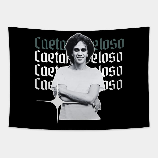 Caetano veloso x 70s retro Tapestry by KawaKiwi