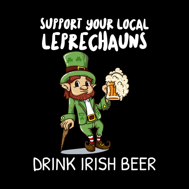 Funny St. Patricks Day Beer Gift by dilger