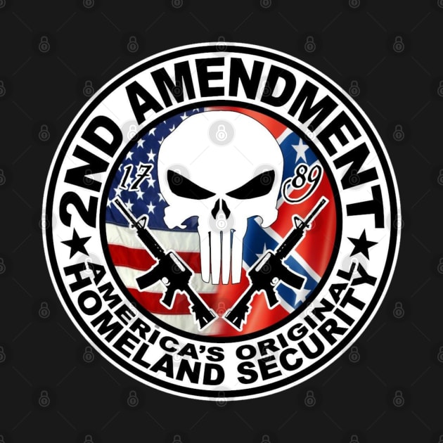 2nd Amendment by  The best hard hat stickers 