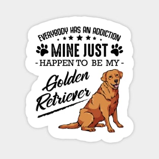 Golden Retriever Magnet