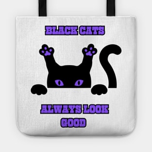 black cat always look good classic Tote