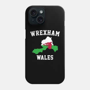 Wrexham Wales / Cymru Map Phone Case