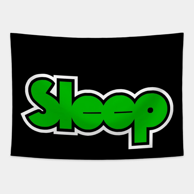 Sleep Band Tapestry by The Lisa Arts