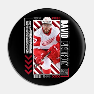 David Perron Paper Poster Version 10 Pin